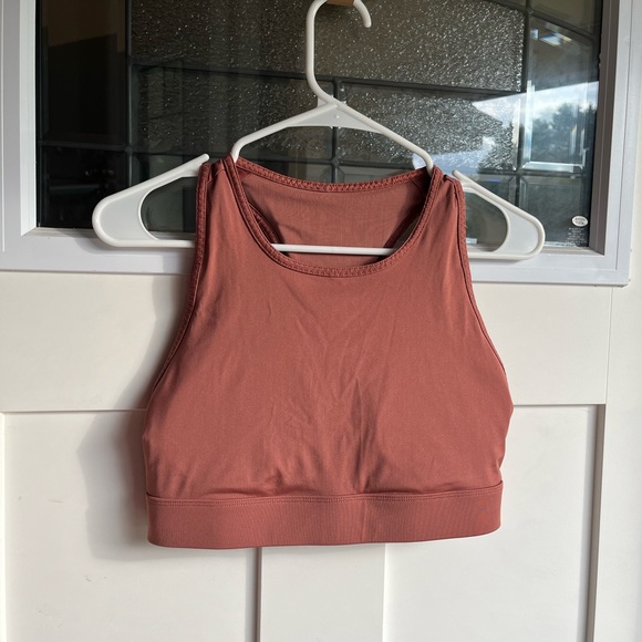 FABLETICS Trinity high impact sports bra in dark pink - Picture 1 of 6